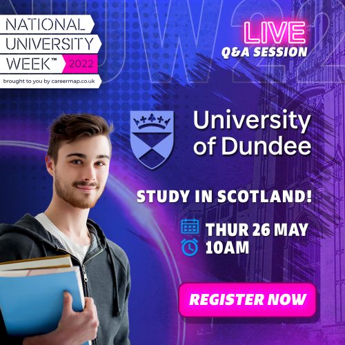 University of Dundee: Study in Scotland! | National University Week 2022