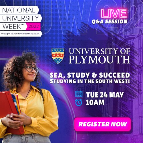 University of Plymouth: Sea, Study and Succeed: Studying in the South West! | NUW2022