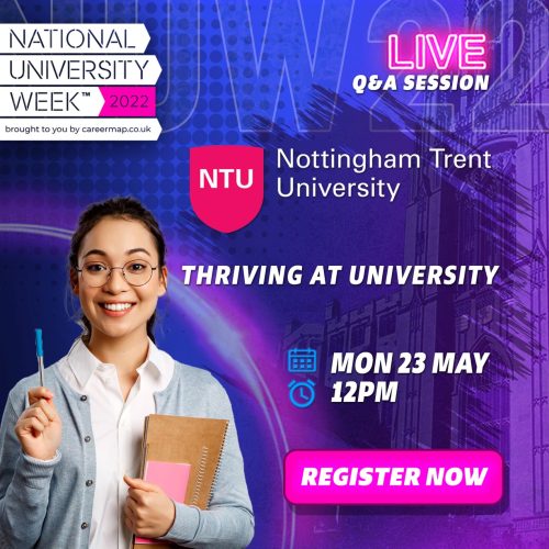 Nottingham Trent University: Thriving at University | National University Week 2022