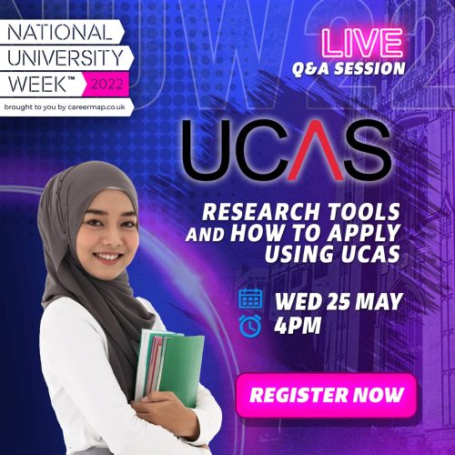 Research tools and how to apply using UCAS | National University Week 2022