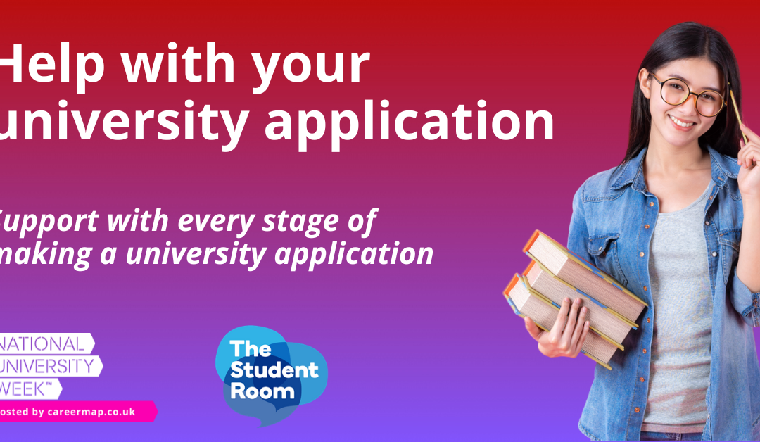 Help with your university application, from The Student Room and The Uni Guide